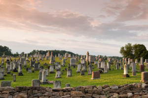 How to find a grave in a cemetry