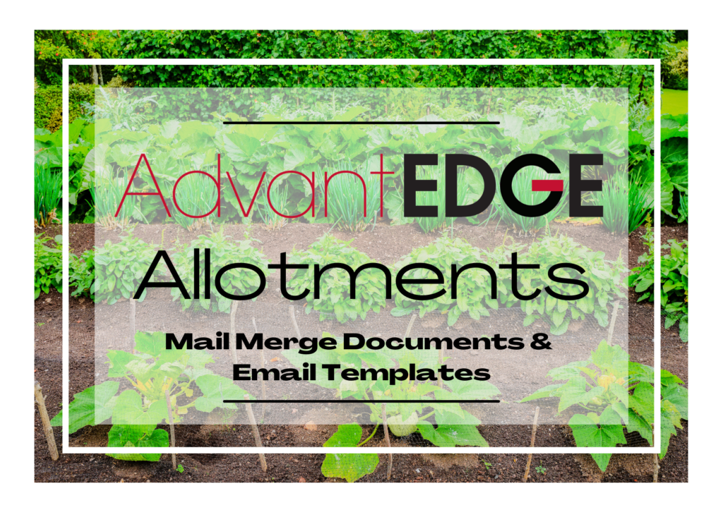 Allotments: Mail Merge Documents & Email Templates - EDGE IT Systems